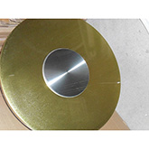 Draaiplateau doorzichtig geel 60 cm diameter