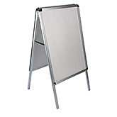 Whiteboard voor op de stoep