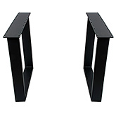 Set van 2 u-tafelpoten