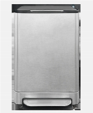 Pedaal Prullenbak 40L RVS Zilver