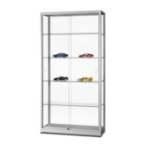 Vitrine WME H1000 Tech met 4x legbord 948 x 348 6 mm incl. steunen, max 8 kg