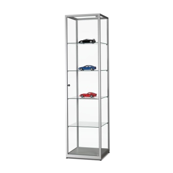 Vitrine WMS H500 Tech met 4x legbord 460 x 460 5 mm incl. steunen, max 10 kg